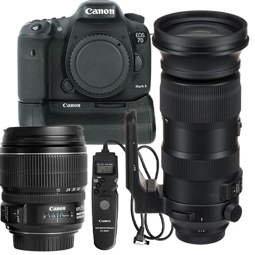 Canon EOS 7D Mark II Safari-Set mieten bei Lensrent