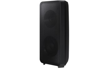Samsung Speaker MX-ST50B Schwarz Bluetooth-Speaker mit Karaoke-Modus, Akku und Mikrofonanschluss mieten