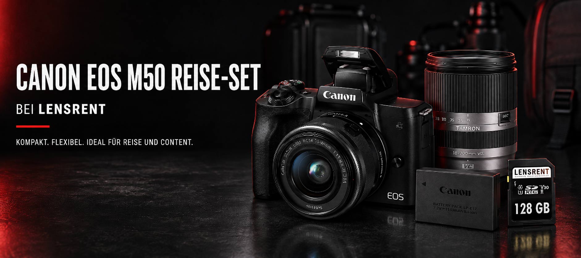 Canon EOS M50 Reiseset